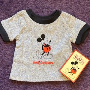 Walt Disney World Mickey Mouse short sleeve T-shirt - New Born - NWT